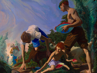 Leo Frontini, Of bountiful folly (detail), 2025. Courtesy of Make Room Gallery