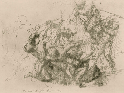 Michelangelo, La battaglia di Cascina