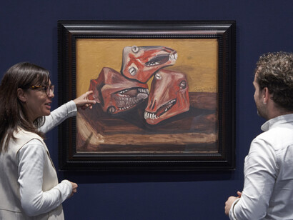 Picasso: los cuadernos de Royan, vista de exhibición. Cortesía del Museo Picasso Málaga