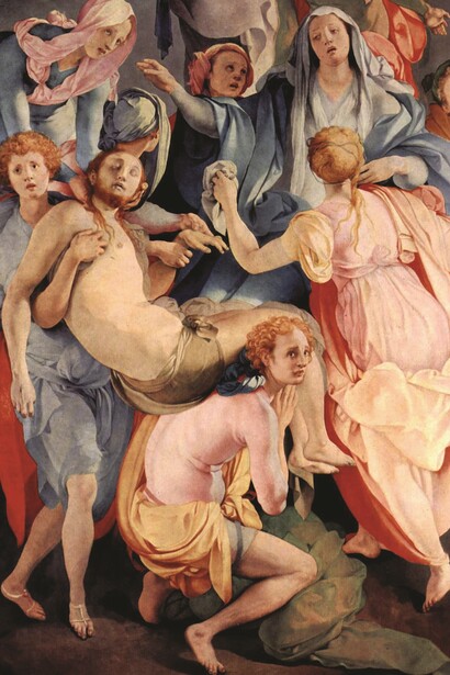 Jacopo Pontormo, “Deposizione-Compianto di Cristo”, 1526-28, Firenze, chiesa di Santa Felicita, cappella Capponi, Italia