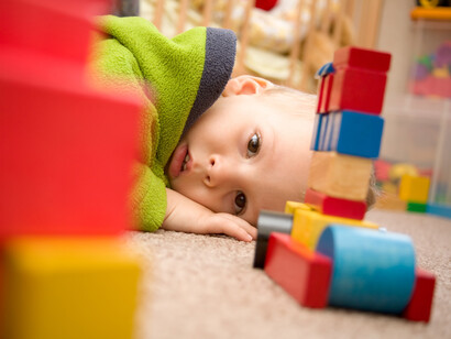 Niño con autismo
