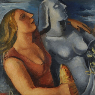 Raquel Forner. Detalle de Composición, 1934