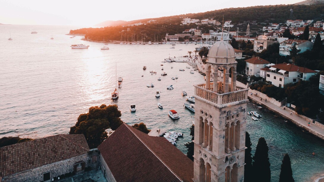 The serene Dalmatian coast