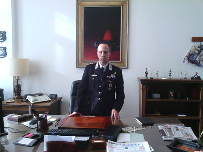 Il colonnello Roberto Riccardi