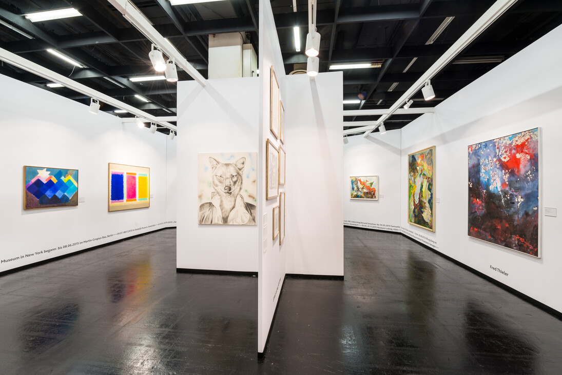 Art Cologne fair view