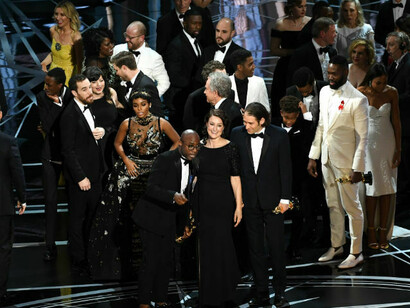 Finalmente fue "Moonlight" la que se llevó el gato al agua