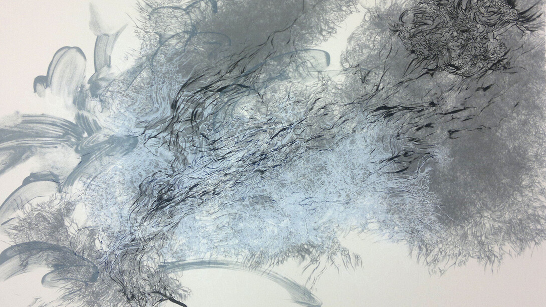 Ann Marie James, Some Late Wayfarer, 8 Colour Screenprint on 410 gsm Somerset Tub-Sized Paper, 2013, Edition of 25