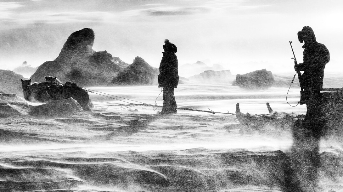 Carsten Egevang © East Greenland, Scoresbysund, 2016, digital print, 60x137 cm