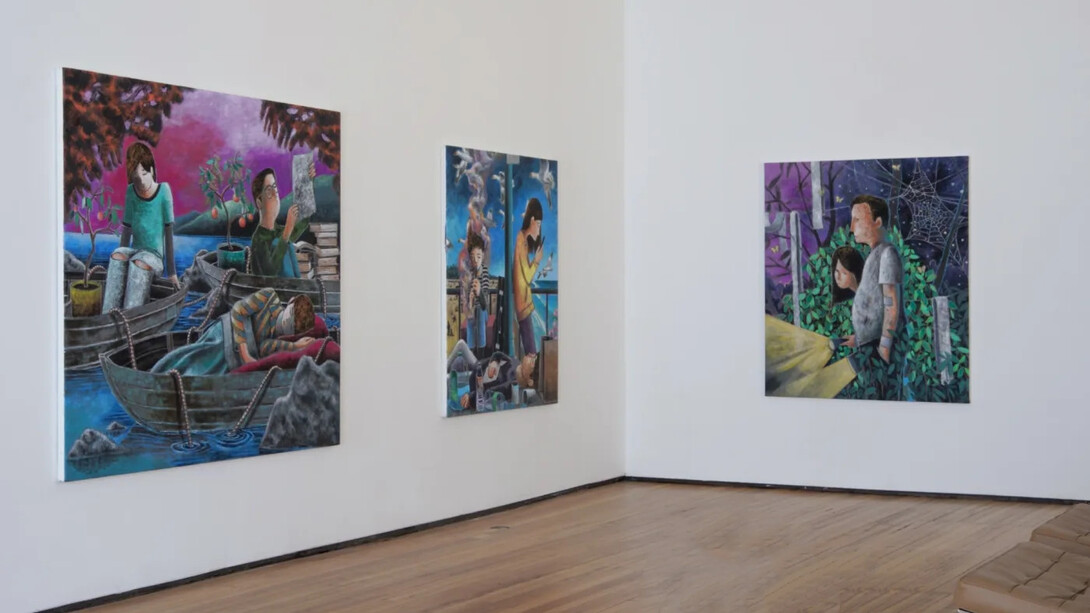 Simon Ko, Dreams apart, exhibition view. Courtesy of Nathalie Karg Gallery