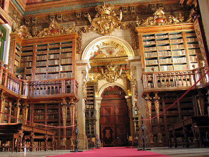 Biblioteca de la Universidad de Coimbra, Portugal