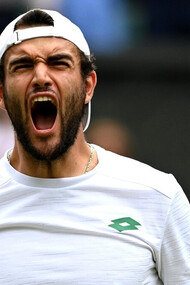 Matteo Berrettini, per la prima volta in finale a Wimbledon