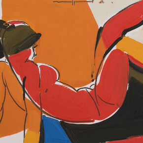 Alexei Lantsev, Self-discipline, 2014, Tempera on Paper, 40 x 60 cm