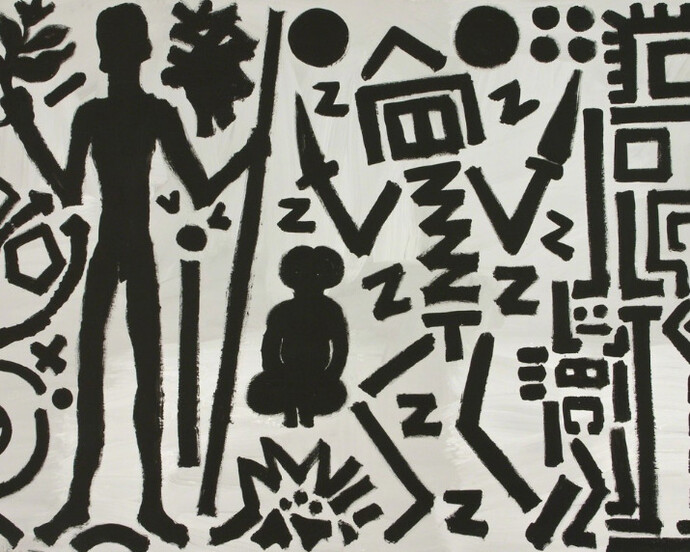 A.R. Penck. Courtesy of Michael Werner Gallery
