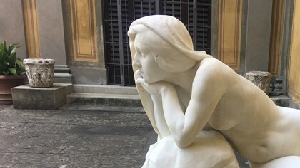 „Una Vida“ von Rebeca Matte, Museo Stibbert, Florencia, Italien (Fotografía de María Ester González)