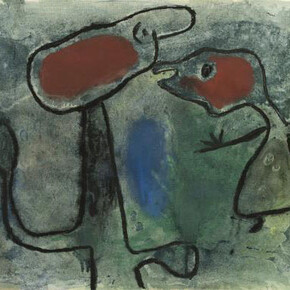 Femmes, oiseaux et monstres. Courtesy of Galerie Lelong