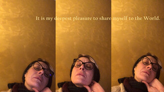 Christina Magnanelli Weitensfelder, 2018, It is my deepest pleasure to share myself to the World
