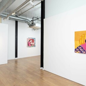 Rufai Zakari, Girls like us, exhibition view. Courtesy of Kristin Hjellegjerde Gallery