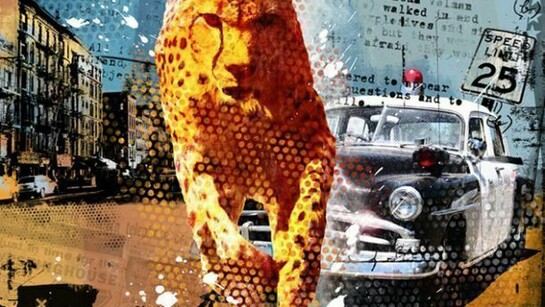 Robert Hilmersson, Speed Limit, Ltd Edition screen print in colours