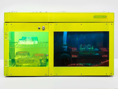 Carl Cheng, Erosion machine no. 4 (detail), 1969-2020. Mit freundlicher genehmigung des Museum Tinguely