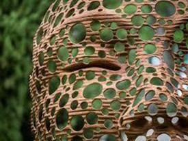 A closer look at Anton Smit's "Stream of Consciousness", 2022, Sandton, Johannesburg, South Africa
