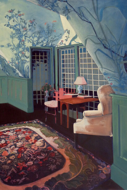 Elena Watson, Interior, 2015 oil on canvas, 137 x 122 cm