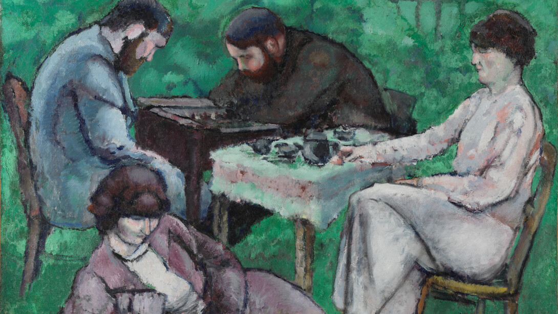 Marcel Duchamp, The chess game (detail), 1910. Courtesy of the Philadelphia Museum of Art