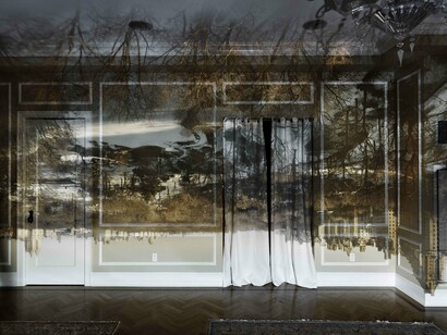 Abelardo Morell, Camera Obscura: View of Central Park Looking North, Winter, 2013 ©Abelardo Morell/Courtesy of Edwynn Houk Gallery, New York