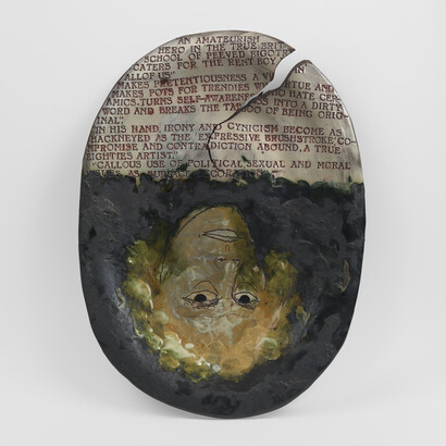 Self portrait cracked and warped
Grayson Perry
c. 1985
Glazed ceramic
Private Collection
© Grayson Perry Courtesy the artist and
Victoria Miro