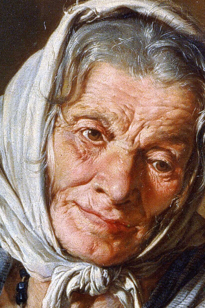 Giacomo Ceruti detto il Pitocchetto. 'Vecchia contadina'