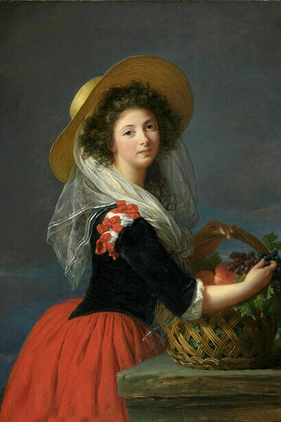  Portrait of Marie Gabrielle de Gramont, Duchesse de Caderousse by Élisabeth Louise Vigée Le Brun