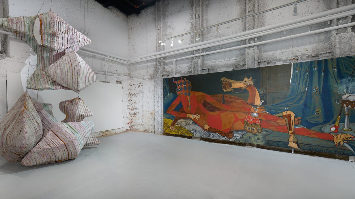 Ray Smith, Nepantla, exhibition view. Courtesy of Ethan Cohen Gallery