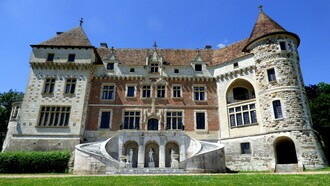 Château d’Houetteville, vue actuelle, photo Fabien Bellat