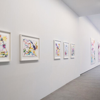 Fiona Rae. Courtesy of Nathalie Obadia Gallery