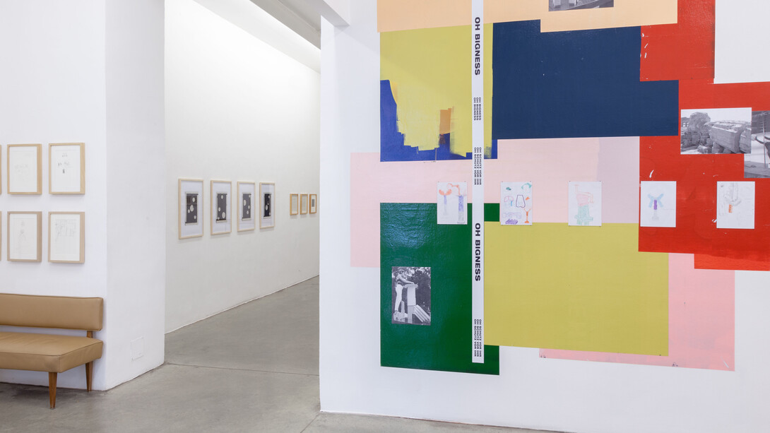 Exhibition view BOOKS + PAPERS II, Christine König Galerie, Vienna 2019
© Photo: Philipp Friedrich
