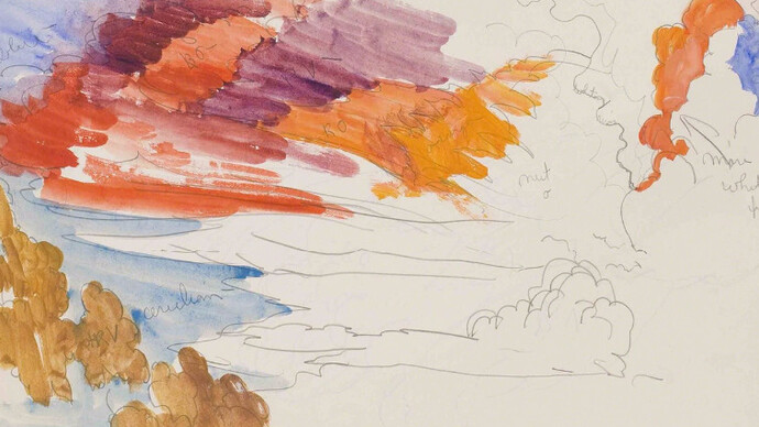 Charles E. Burchfield. Reproduced with permission from the Charles E. Burchfield Foundation and the Burchfield Penney Art Center