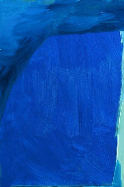 Andrew Graves, Sleeping, 2013, oil and wax on canvas, 20 x 16 in (50 x 40 cm)