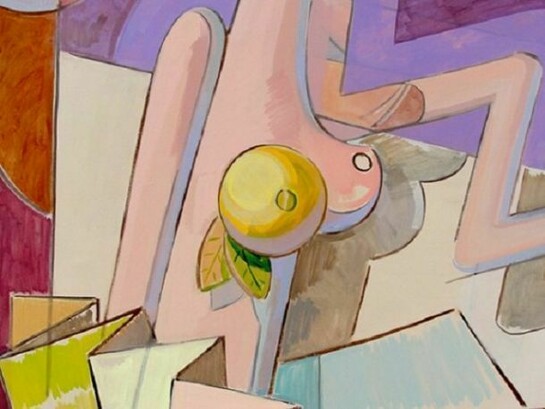 James Viscardi, Regional Differences, 2013, oil on canvas, 62 x 52 in (157.5 x 132 cm)