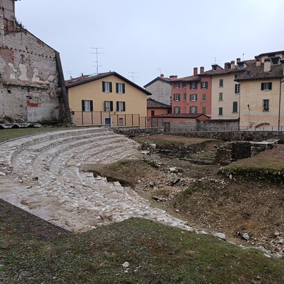 Teatro romano di Brescia, Italia