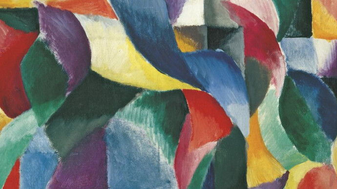 Sonia Delaunay. Courtesy of Museo Nacional Thyssen-Bornemisza