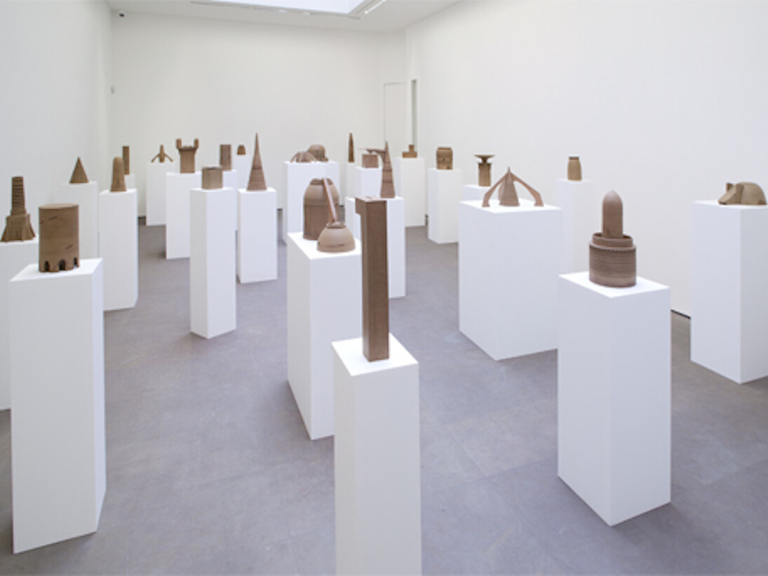 Shahpour Pouyan, Exhibition view. Courtesy of Galerie Nathalie Obadia