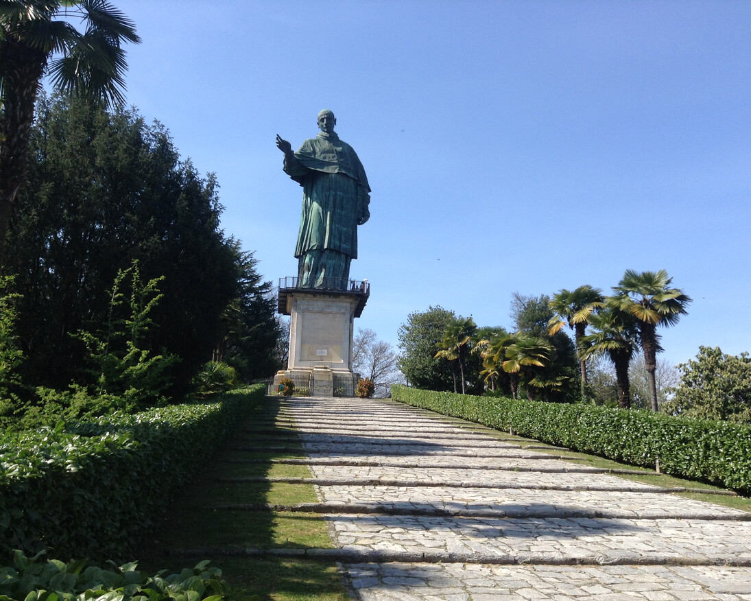 Nuovo percorso dedicato a san Carlo Borromeo. Courtesy of Parco della Statua di Arona