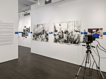 Rachel Handlin, Strangers are friends I haven’t met yet, exhibition view. Courtesy of White Columns