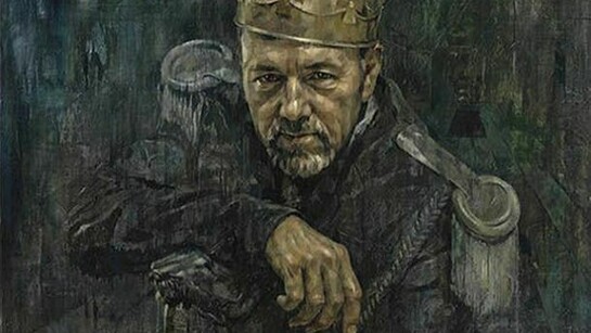 Jonathan Yeo, Kevin Spacey as Richard III, 2013, Oil on canvas, 50 x 50 in / 127 x 127 cm