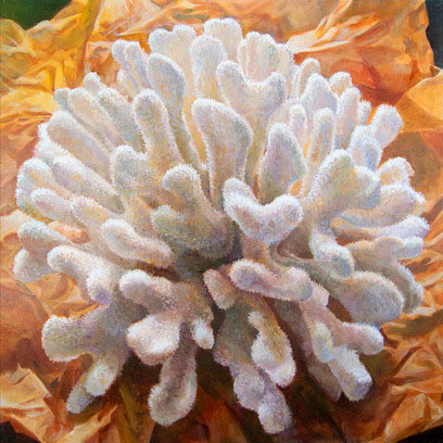 Andrea Kantrowitz, Cybelle, 36 x 36 inches, oil on canvas, 2020