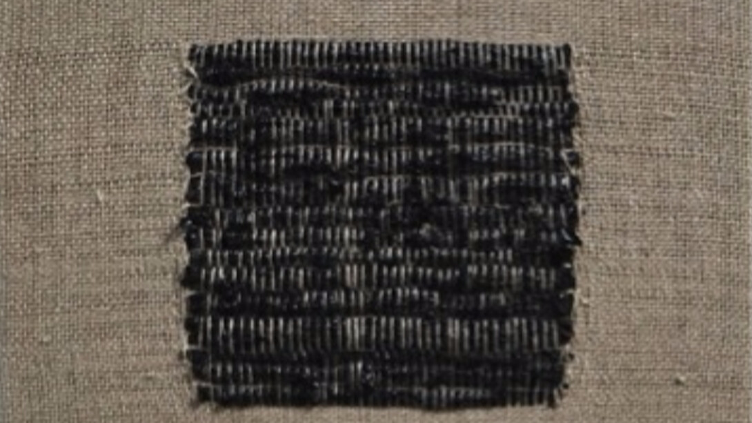 The Warp and Woof of Painting. Courtesy of Praz-Delavallade