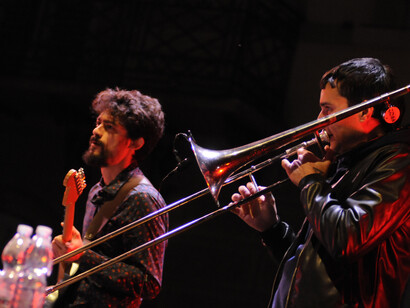 Gianluca Petrella e Francesco Diodati, foto Francesco Barni