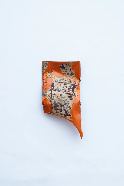 Ugo Ahiakwo, Sparks fly 1, 2024. Courtesy of Rele Gallery