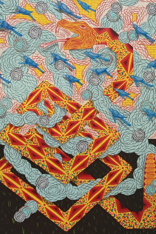 Andrew Schoultz. Courtesy of Hosfelt Gallery