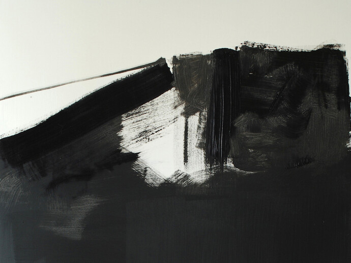 All images: Untitled, from the Tank Series, 2012, oil, ink, shellac, and emulsion on board, 128 x 84 cm