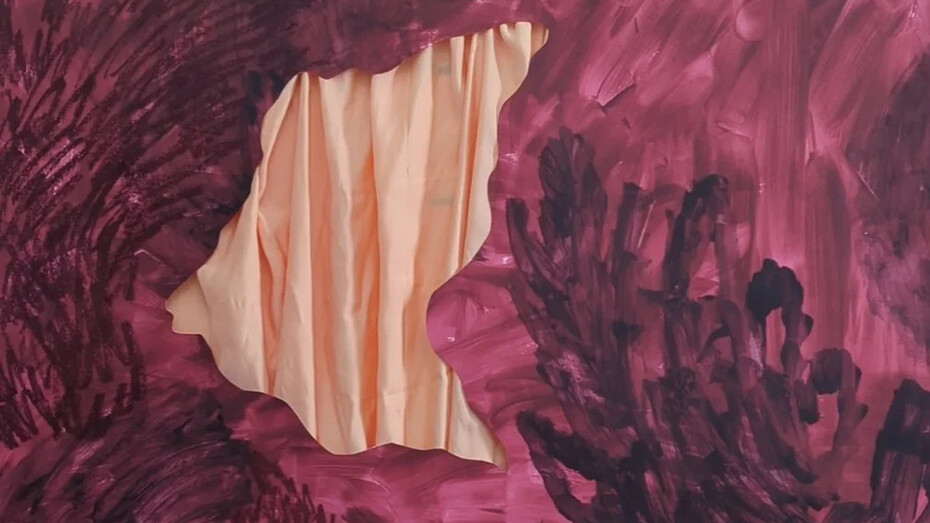 Eleanor McCaughey, Swallowing mist to lick your Mouth, 2023. Courtesy of Liminal Gallery